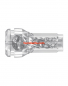 Preview: KIIROO - Feel Pocket Stroker Crystal, transparent