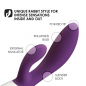 Preview: Lelo Ina Wave™ Rabbit Vibrator, Plum  -waterproof-