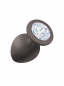 Preview: Cutie Large Black Moonstone Crystal Buttplug