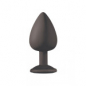 Preview: Cutie Large Black Moonstone Crystal Buttplug