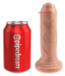 Preview: King Cock 6" uncut cock dildo