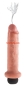 Preview: King Cock® 7" Squirting Cock, flesh