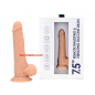 Preview: Loving Joy 7,5 " Remote Thrusting & Vibrating Silicone Dildo, flesh