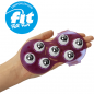 Preview: Body Massage Glove with Stainless Balls, medium