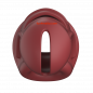 Preview: Model 28 - Ultra Soft Silicone Chastity Cage, red