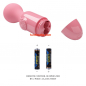 Preview: Pretty Love Mini Wandmassager Little Cute, pink - waterproof -