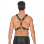 Preview: Scottish Leather Harness , black (Size: S/M)