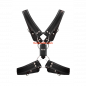 Preview: Scottish Leather Harness , black (Size: S/M)
