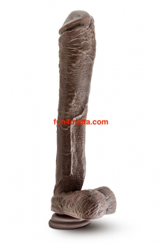 Dr. Skin - Mr. Ed 13 inch Dildo,chocolate