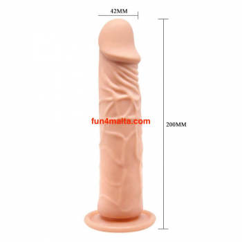 Barbara Calvin 7,8 " Dildo with Suction Cup