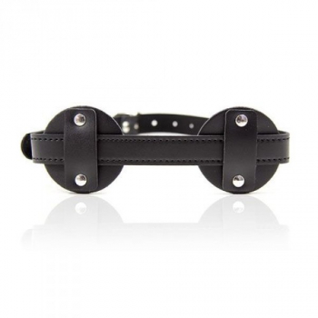 Bindfold patch black
