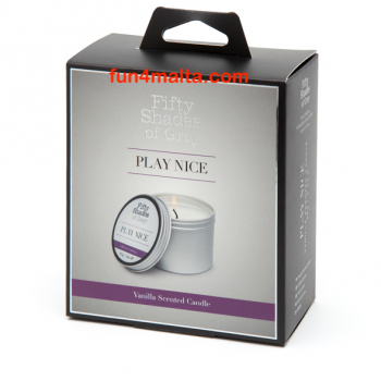 Fifty Shades of Grey - Play Nice Vanilla Scented Candle
