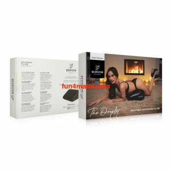 Bedroom Fantasies - The Droplet Inflatable Pillow, black