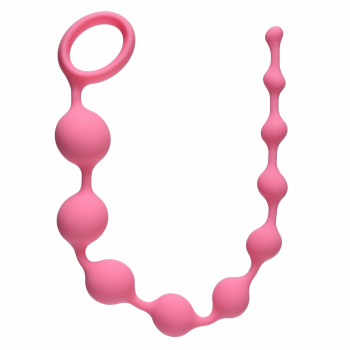 Lola Long Pleasure Chain Analbeads,pink