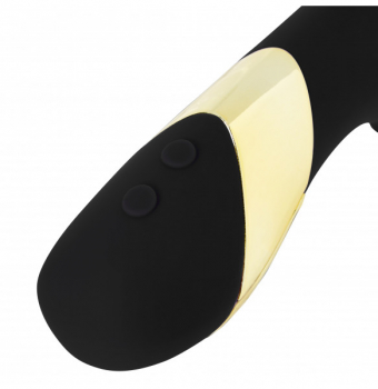 Vibratissimo Secret Kiss + Licker, black