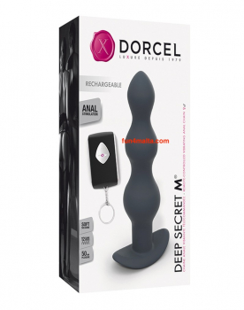 Dorcel - Deep Secret M remote controlled anal chain - rechargeable