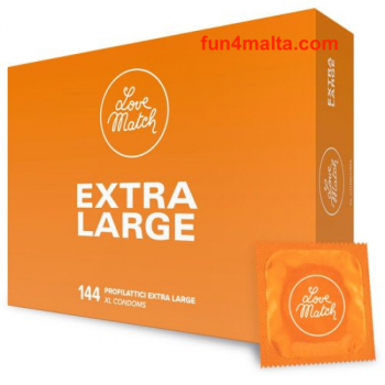 Love Match Extralarge condoms 144 pcs.