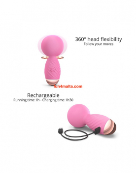 Love to Love - Itsy Bitsy Mini Wand Vibrator, pink