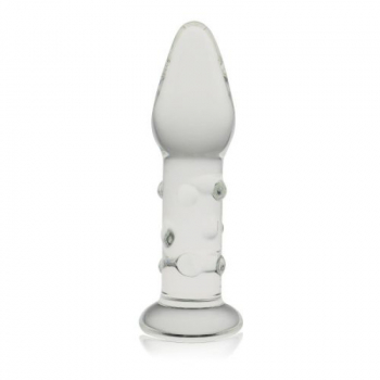 Lovetoy - Glass Analplug Secret, transparent
