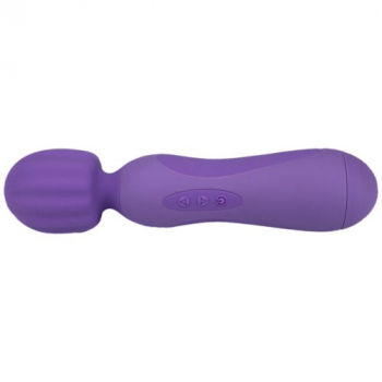 Loving Joy 10 Function Magic Wand Vibrator,purple - water resistant