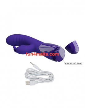 Pretty Love - Cerberus-Youth - Rabbit Vibrator,purple -rechargeable & waterproof- Price Cut -