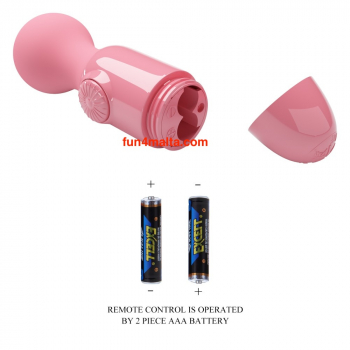 Pretty Love Mini Wandmassager Little Cute, pink - waterproof -