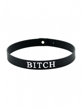Rimba Silicone Collar, black - Bitch
