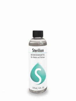 Sterilion disinfectant for hands, surface and instruments - 120 ml.