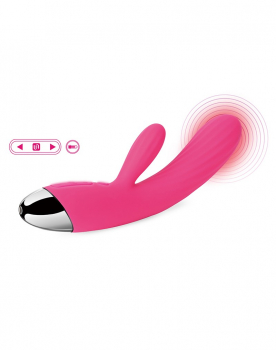 SVAKOM ANGEL Flexible Double-motor Intelligent Warming G-spot & Clitoris Vibrator