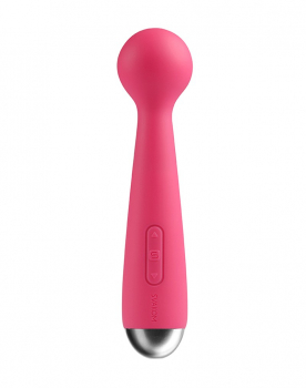 Svakom Emma Mini 100% Waterproof Wand Massager Vibe, red