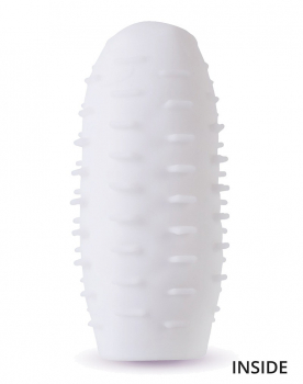 SVAKOM Hedy Reusable Egg Style Masturbator, white -Price Cut -