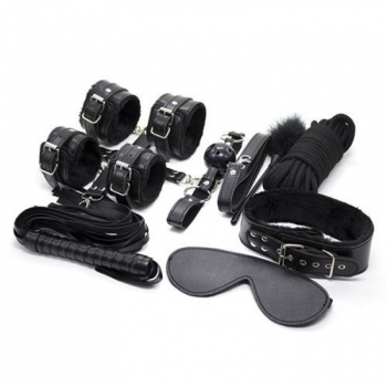 Made in Italy - Top BDSM Kit. 10 pcs., black
