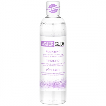 Waterglide waterbased lube Tingling  300 ml.