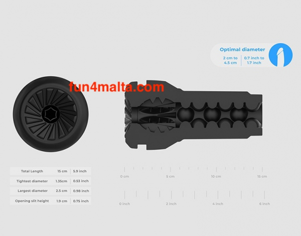 KIIROO - Pocket Stroker, black