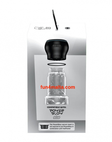 KIIROO - Feel Pocket Stroker Crystal, transparent