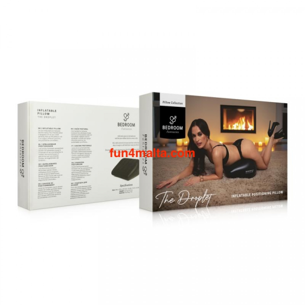 Bedroom Fantasies - The Droplet Inflatable Pillow, black