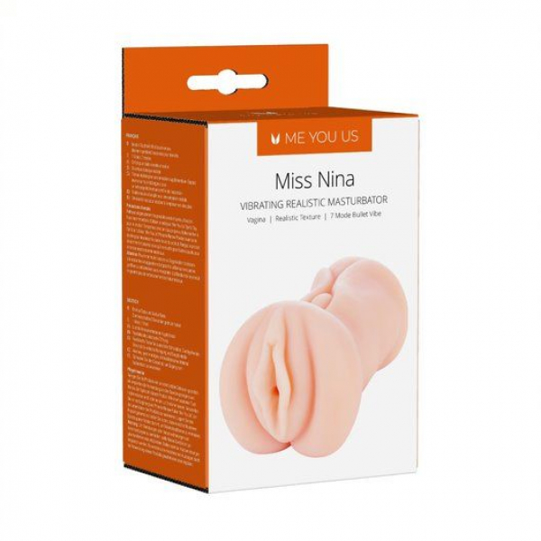 Me You Us Miss Nina Premium Vibrating Realistic Masturbator