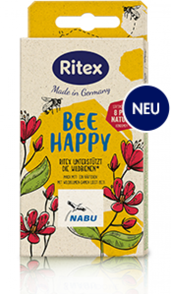 Ritex Bee Happy Condoms, 8 pcs   - Made in Germany - Limited Offer