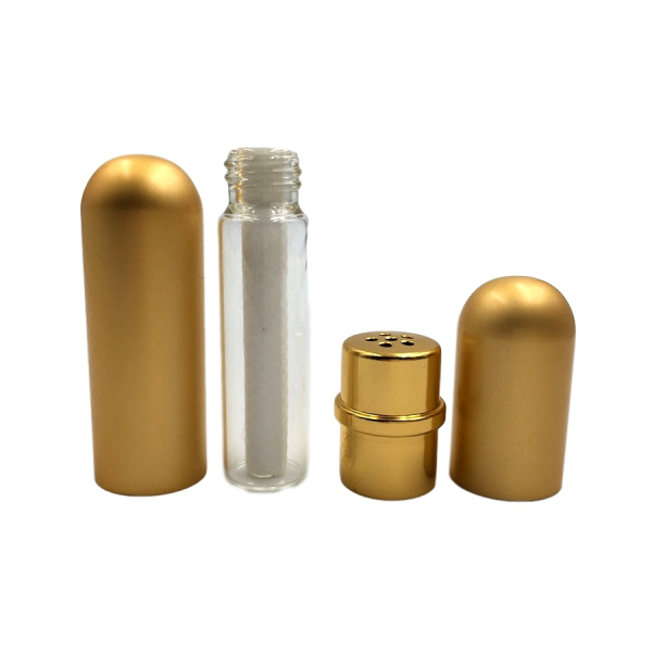 Aluminium Inhaler, gold