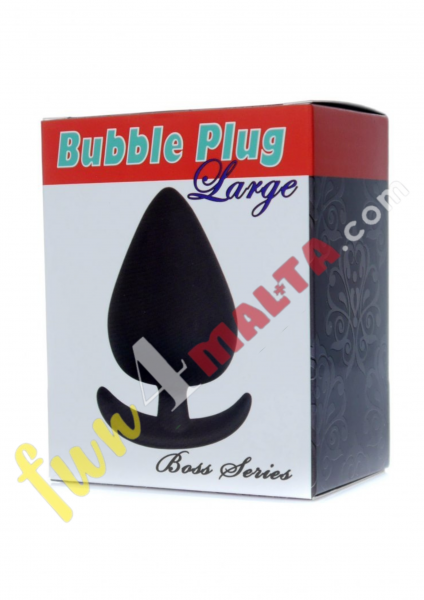Bubble Plug large, black