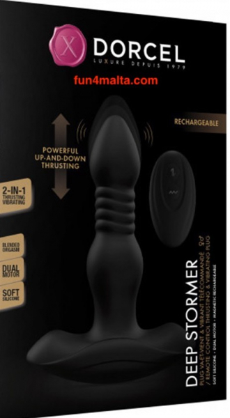 Dorcel Deep Stormer - rechargeable & splashproof