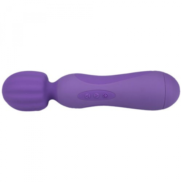 Loving Joy 10 Function Magic Wand Vibrator,purple - water resistant