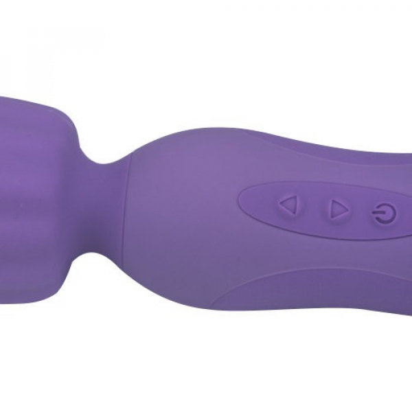 Loving Joy 10 Function Magic Wand Vibrator,purple - water resistant