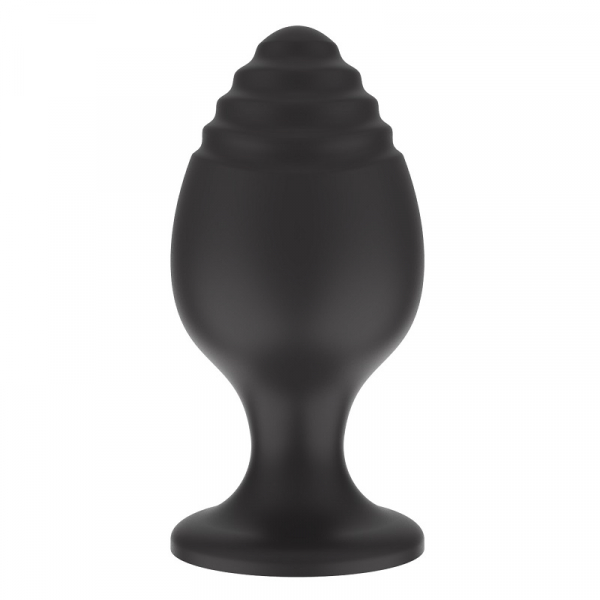 Loving Joy Ribbed Tip Small Silicone Butt Plug
