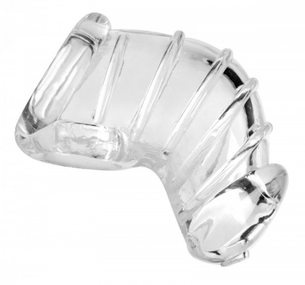 Detained Soft Body Chastity Belt, transparent