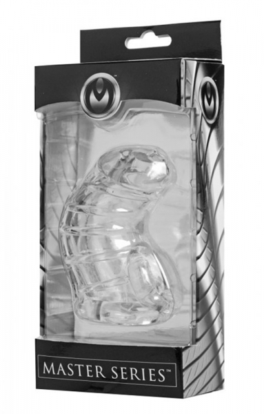 Detained Soft Body Chastity Belt, transparent