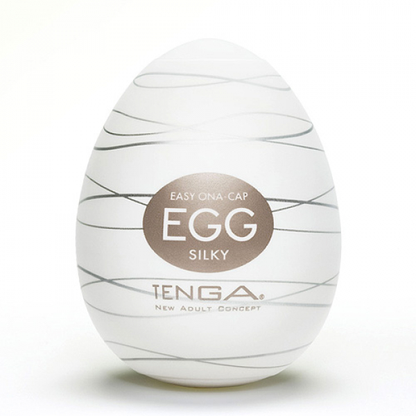 Tenga Silky - Egg Shaped Male Masturbator