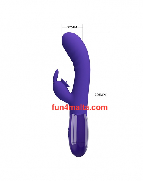 Pretty Love - Cerberus-Youth - Rabbit Vibrator,purple -rechargeable & waterproof- Price Cut -