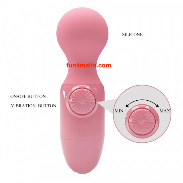 Pretty Love Mini Wandmassager Little Cute, pink - waterproof -