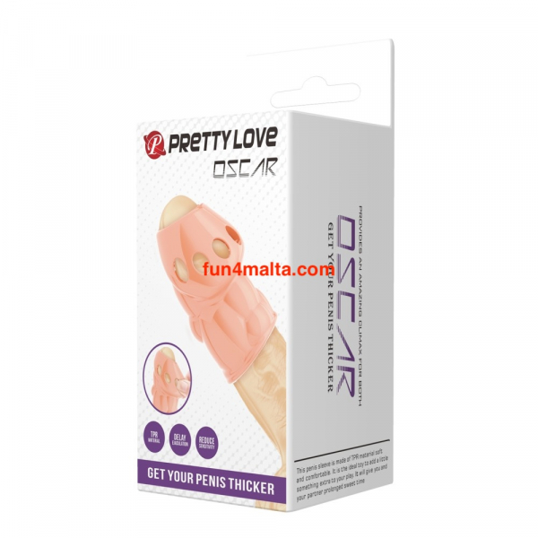 Pretty Love Penis Sleeve Oscar, flesh